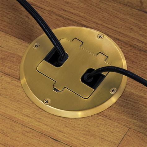 recessed floor outlets